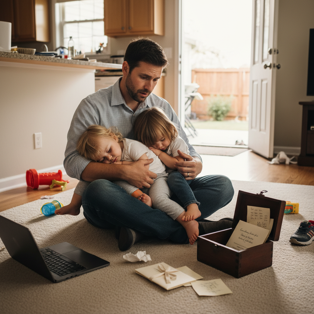 Husband Considers Divorce After Wife Secretly Locks Away Invitations and Abandons Kids While He Works