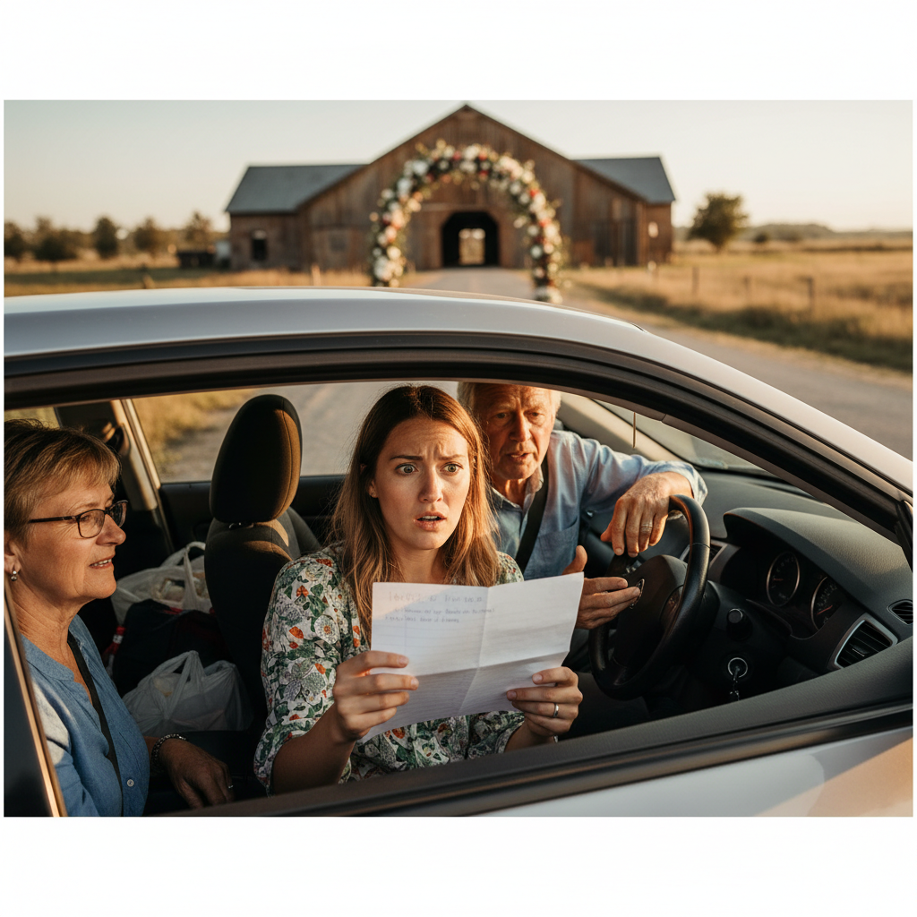 She Drove Her Parents to a Wedding She Wasn't Invited To, But Then They Asked for the Unthinkable
