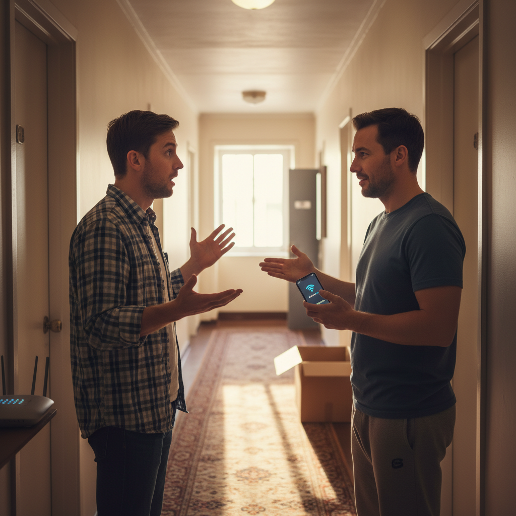 Neighbor Secretly Uses This Man's WiFi for 8 Months, Then Complains About the Speed