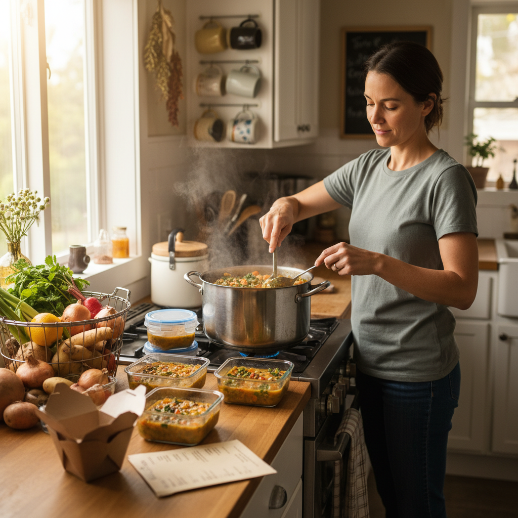 They Started Making Soup Every Sunday Out Of Desperation, And It Became Their Best Financial Decision