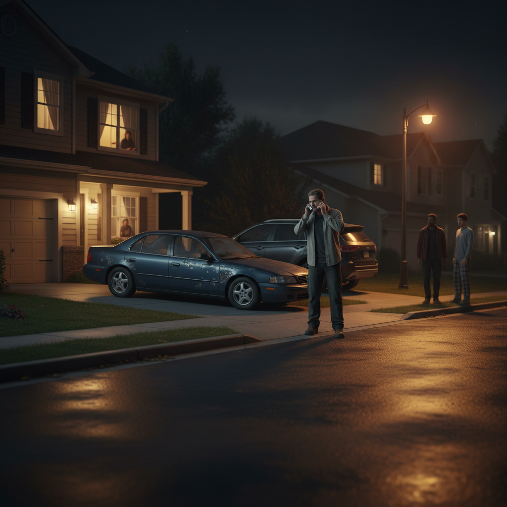 Homeowner Calls Parking Enforcement on a Blocked Driveway, Then the Strangers Come Knocking