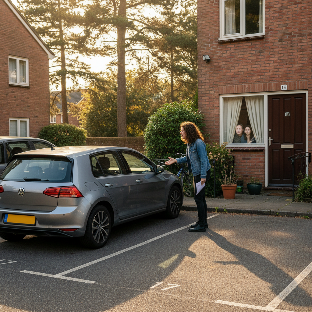 She Doesn't Own A Car, So Her Neighbors Stole Her Paid Parking Spot — And Hid When She Knocked