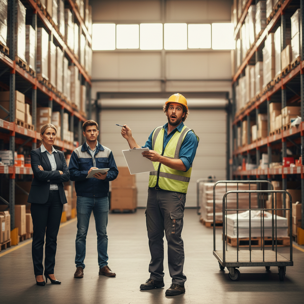Warehouse Worker Fakes Being Busy, Accidentally Invents a Fake Manager and Department