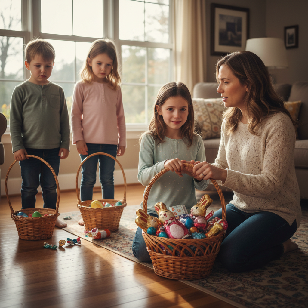This Mom Refused to Make Her Daughter Share Her Easter Candy After Her Siblings Broke the Rules