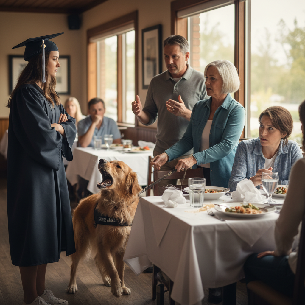Woman Bans Her Sister's Untrained 'Service Dog' From Graduation, Sparking a Major Family Rift
