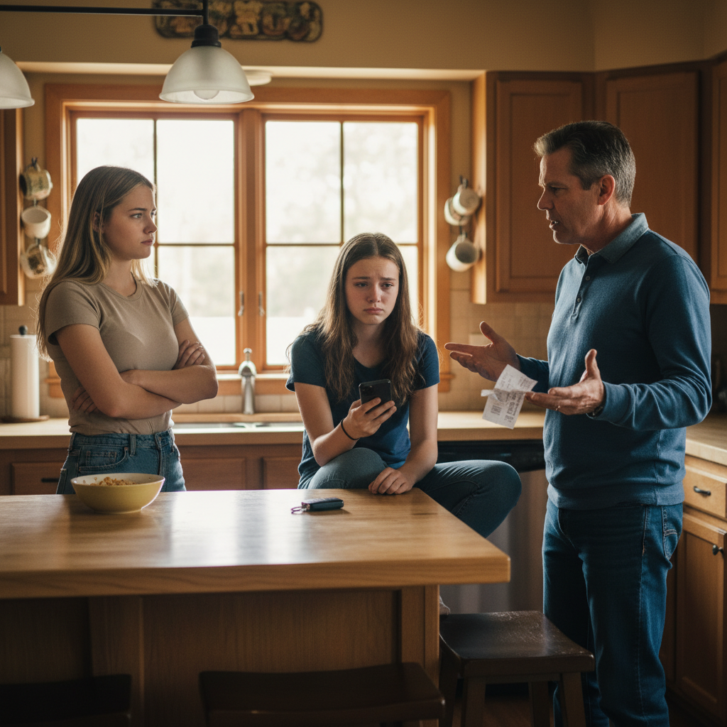 She Refused To Take Her Teenage Sister Out, Now Her Dad Is Furious She Ruined His Secret Promise