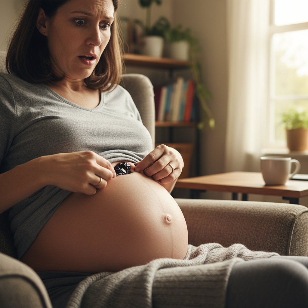 This Expectant Mother Made a Horrifying Discovery When Her Pregnancy Pushed Her Belly Button Out