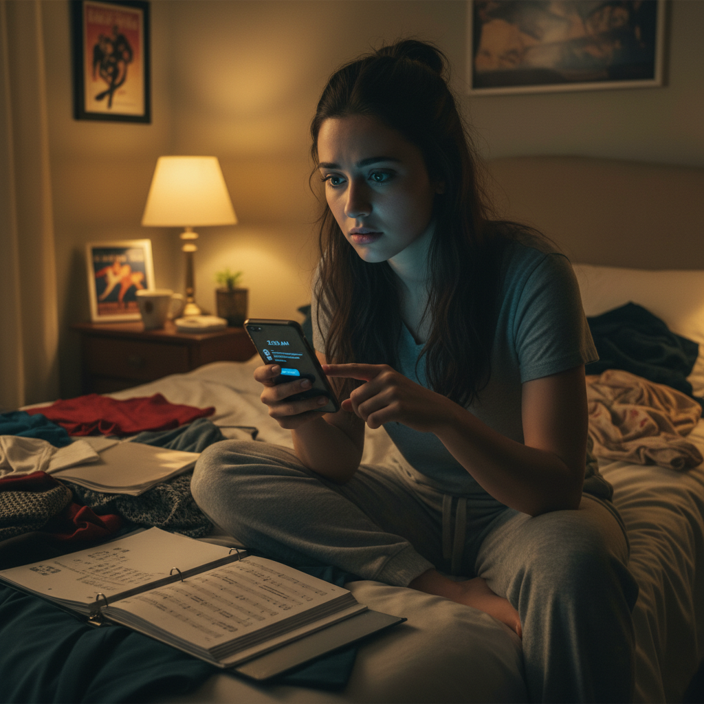 AITA For Firing a Young Performer Over a 2 AM Group Chat Question?