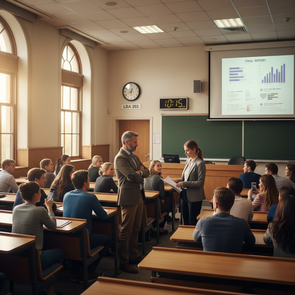 Professor Kicks Out Colleague After They Refuse to Vacate a Scheduled Classroom