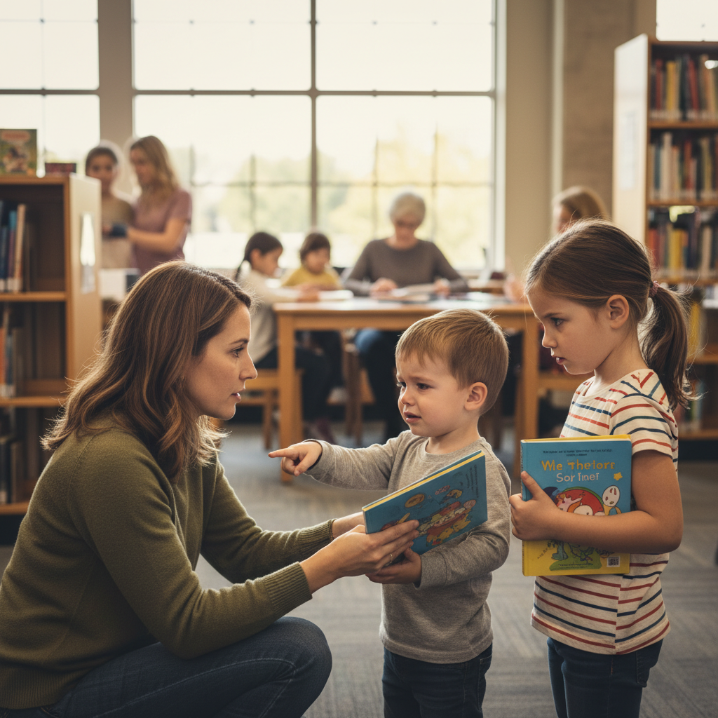 Mom Sparks Public Dispute After Refusing to Let Her Five-Year-Old Check Out a Duplicate Library Book