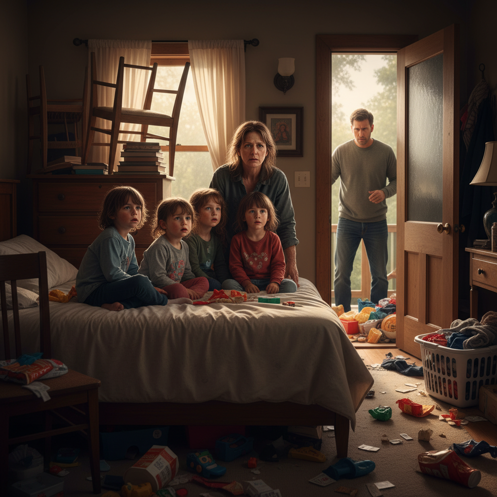 This Stepmom Barricaded Herself in Her Room After Her Husband's Twin Daughters Took Over the House