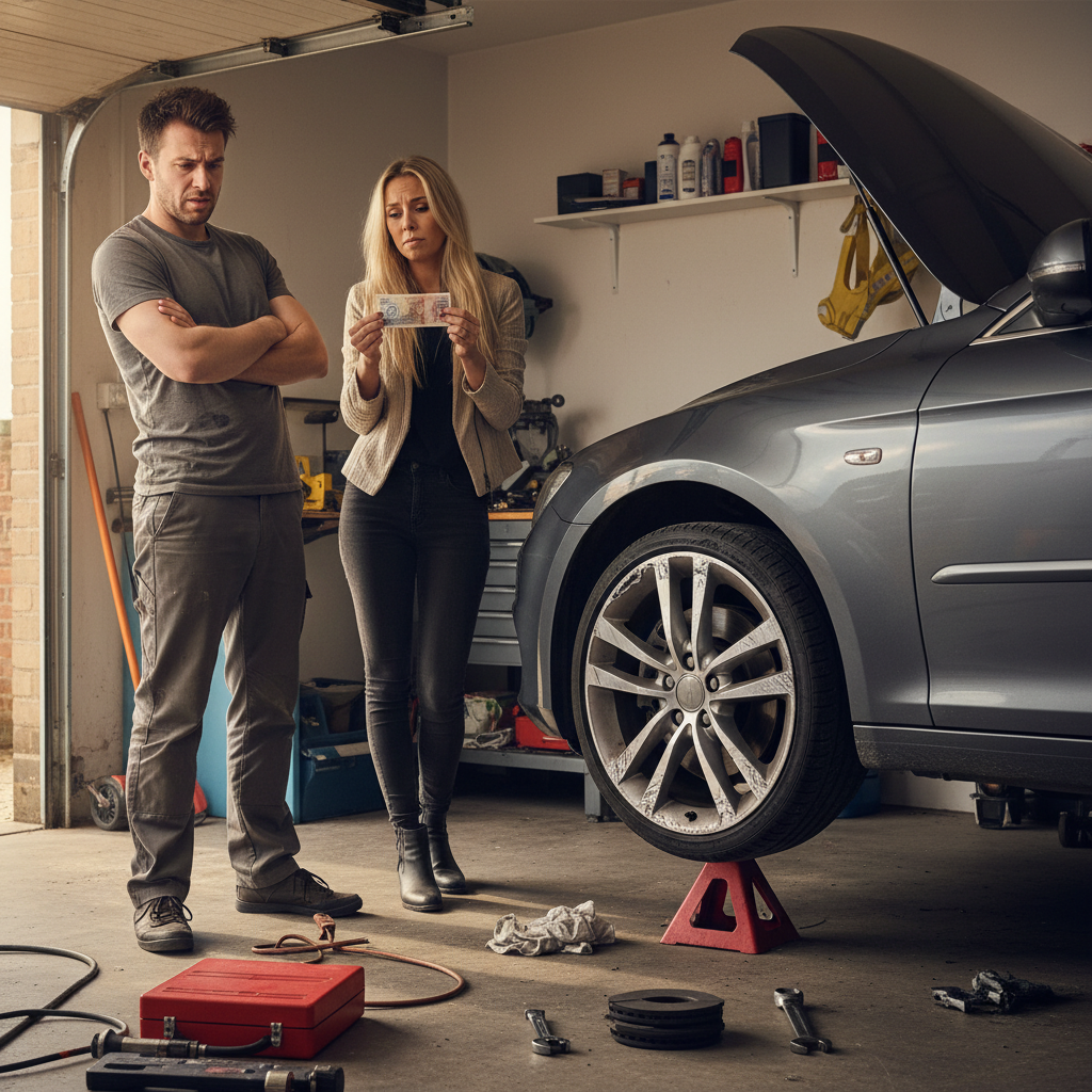 Man Refuses to Back Down After His Girlfriend Causes Severe Damage to His Car and Offers Just £50