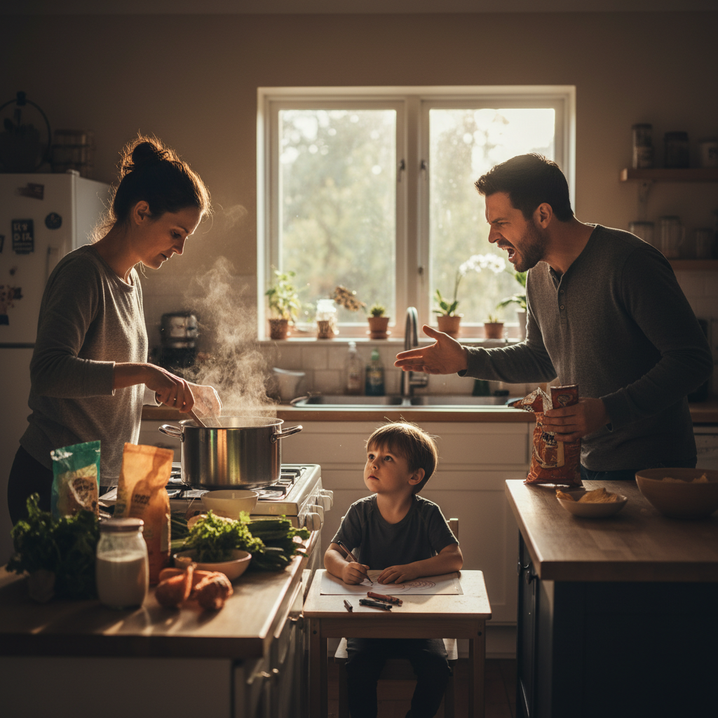 This Mom Refused to Stop Cooking Her Son's Only Safe Meals, Now Her Husband is Throwing Fits Over the Smell