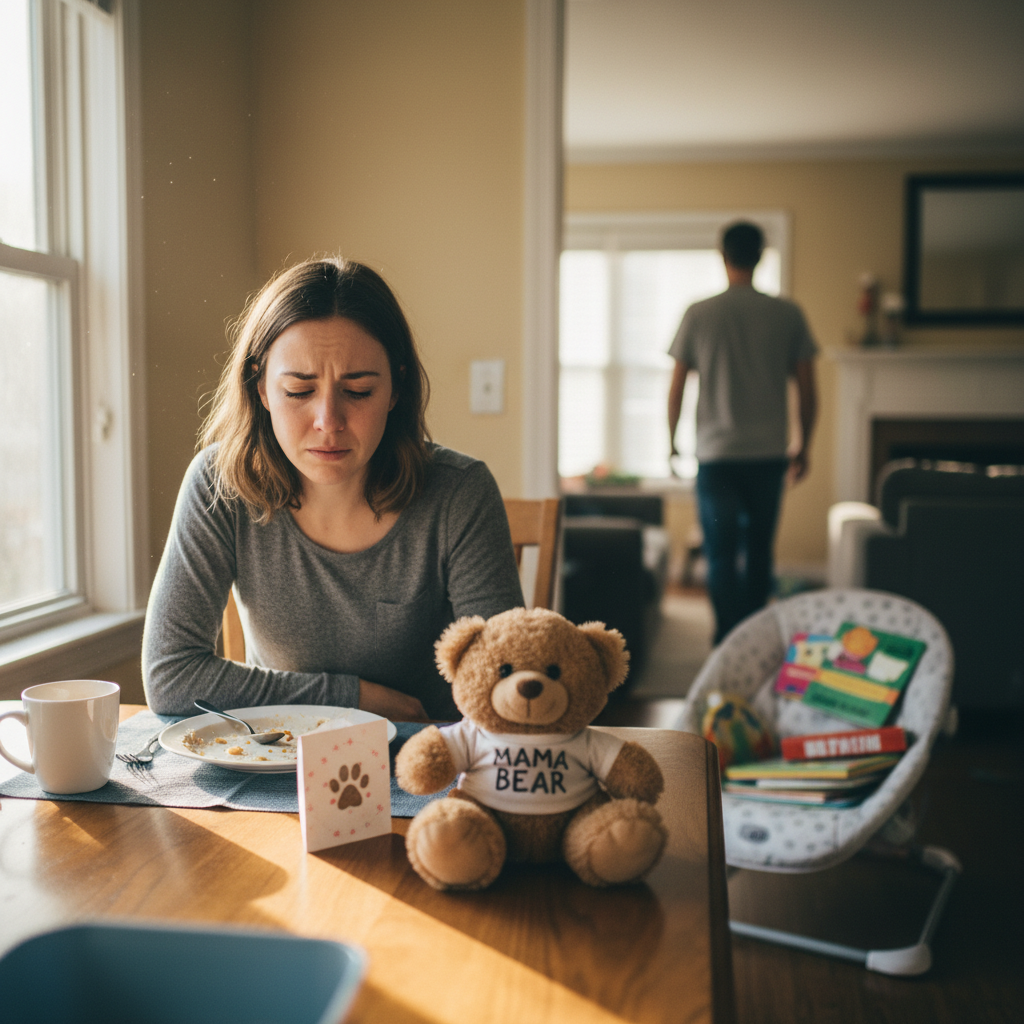 Wife Bursts Into Tears Over Husband's "Mama Bear" Mother's Day Gift, Wonders If He Even Knows Her