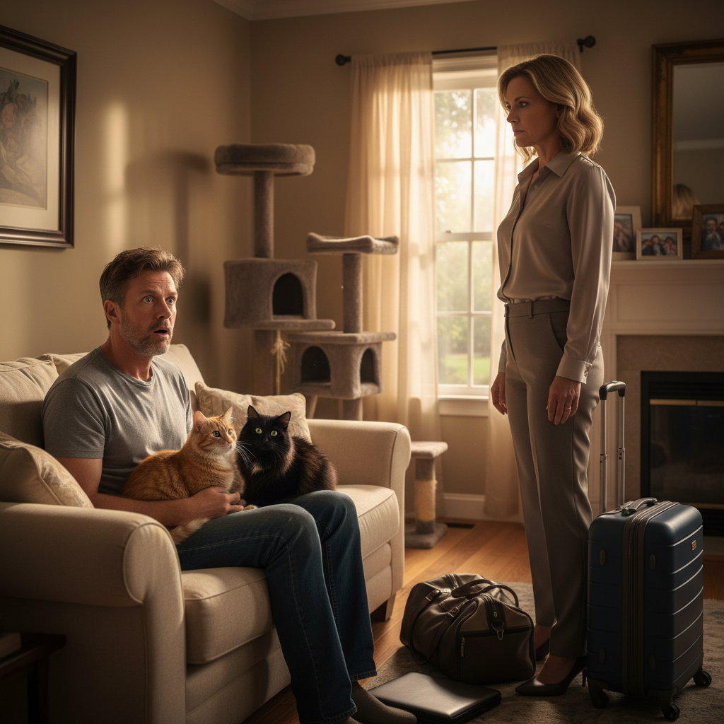 Husband Blindsided After Wife Returns From Work Trip and Suddenly Demands Divorce
