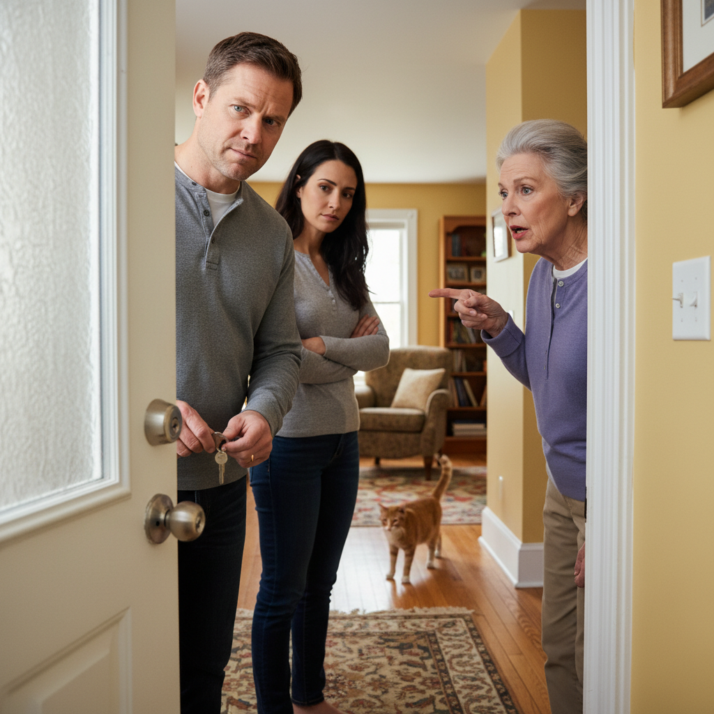 AITAH For Installing a Lock on My Office Door to Keep My Mother-In-Law Out?