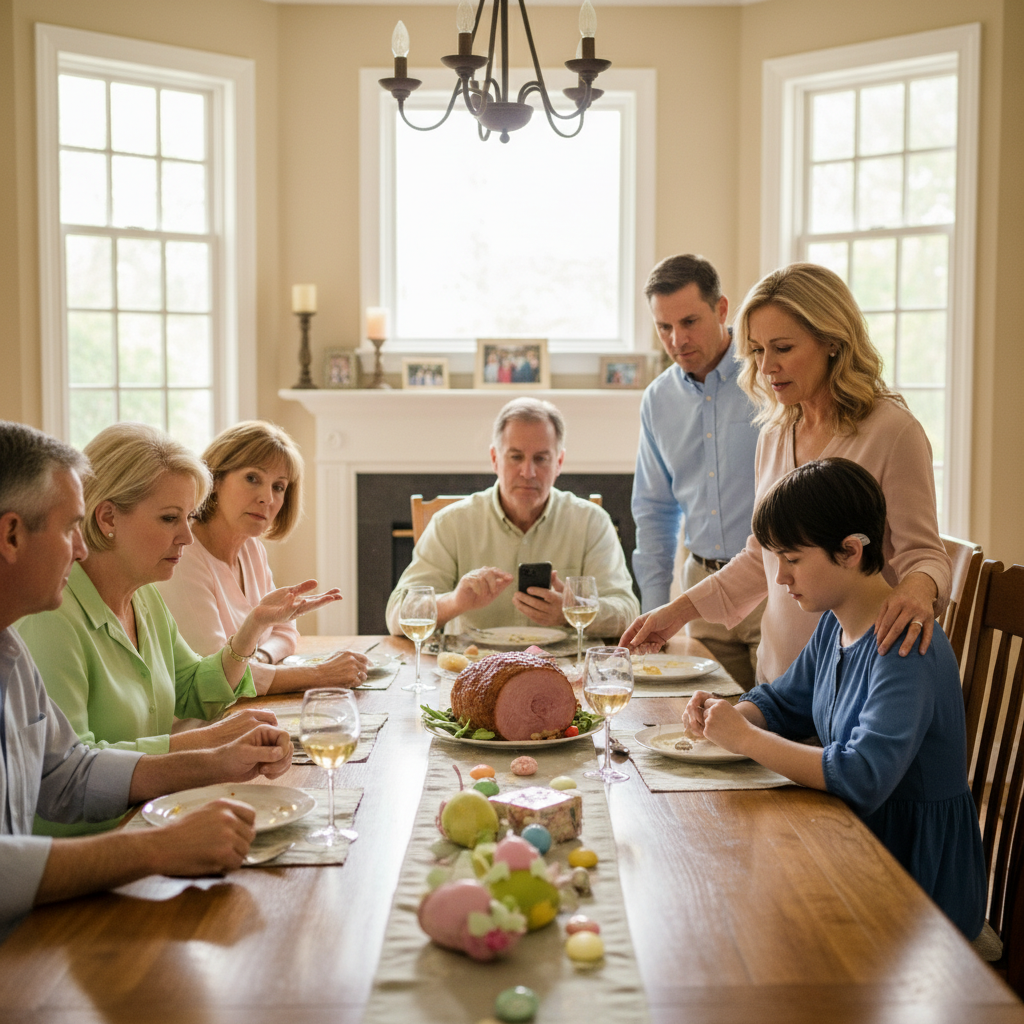 Stepmom Bans Relatives Who Ignore Her Deaf Daughter, Sparks Outrage Over Missed Easter Ham