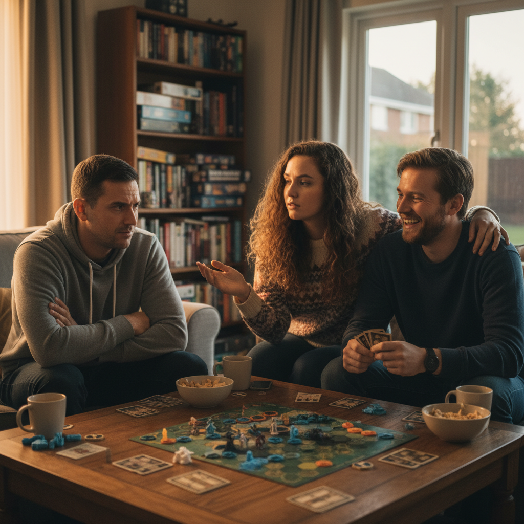 Boyfriend Confronts His Girlfriend Over Her Board Game Tactics With Another Man, Sparks a Deeper Relationship Crisis