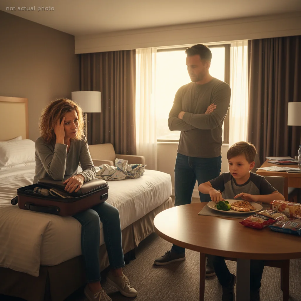 She Refused To Travel With Her Husband After He Hijacked Her Autistic Son's Diet On A Family Trip