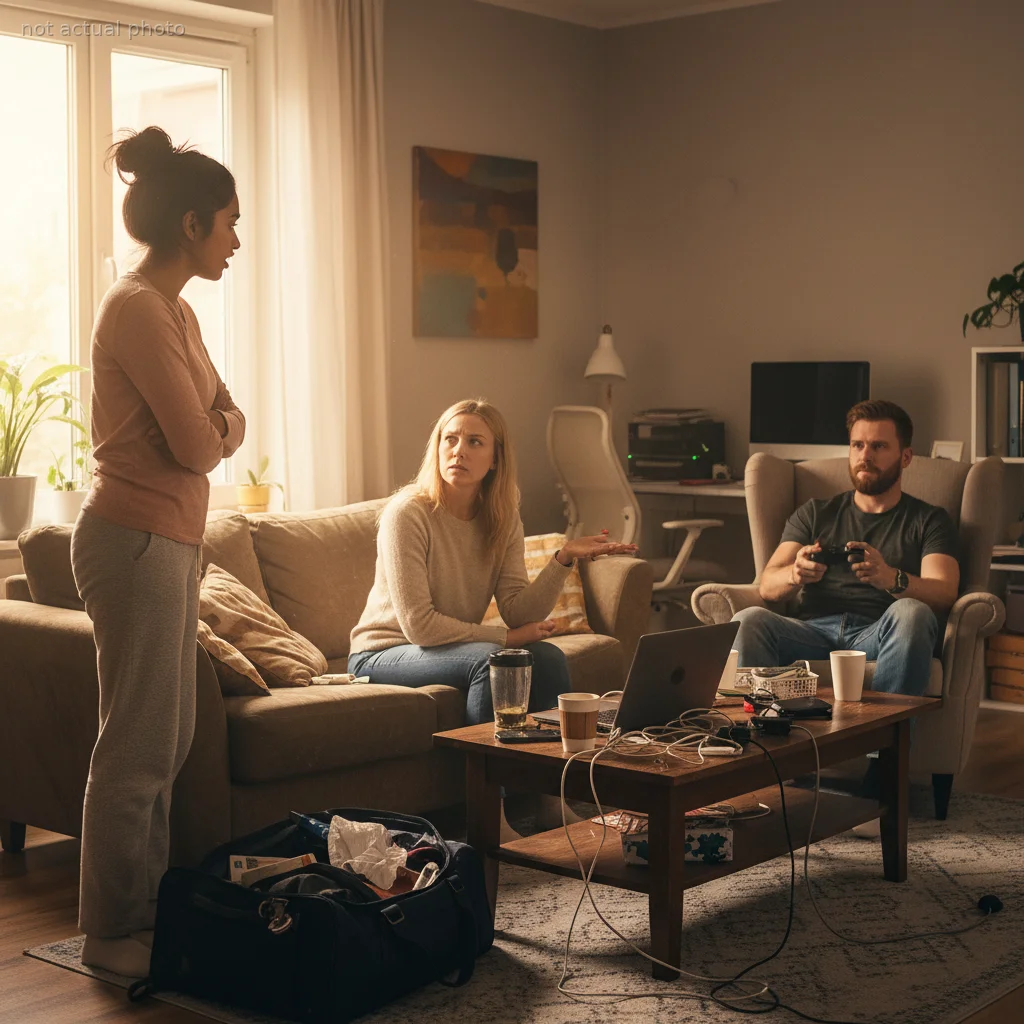 Woman Confronts Her Roommate After Her Boyfriend Quietly Moves In, Gets Called 'Unwelcoming'