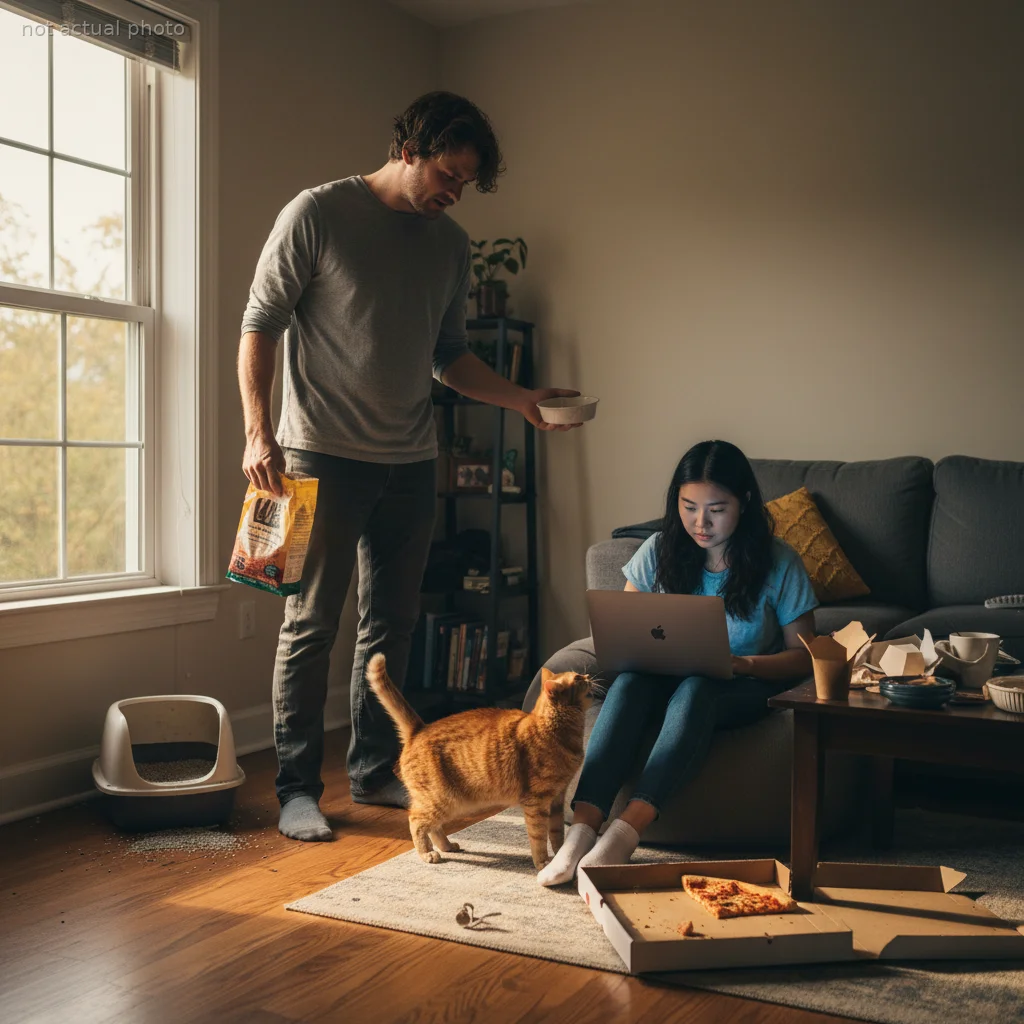 Boyfriend Issues an Ultimatum After His Girlfriend Refuses to Feed Her Own Cat