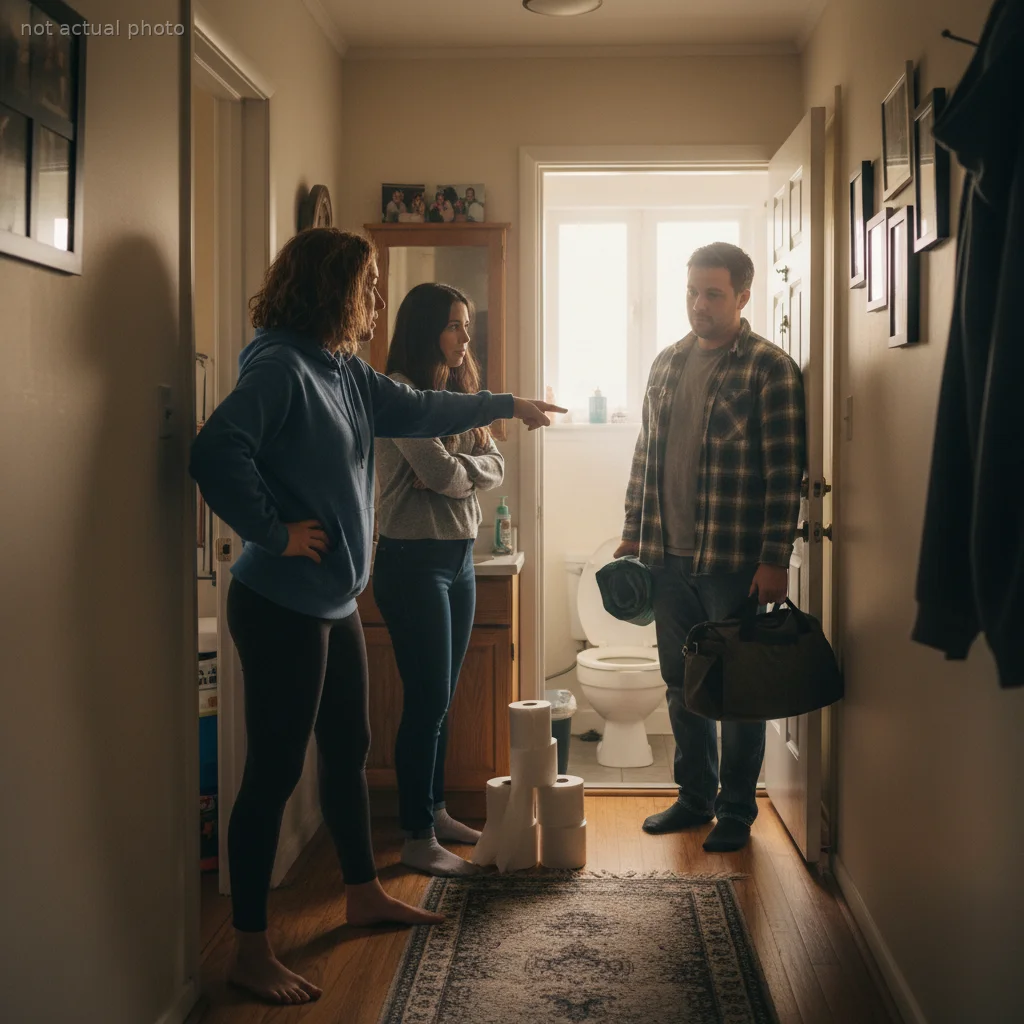 Woman Kicks Sister's Husband Out After His Bathroom Habits Force Her to Flee Her Own Home