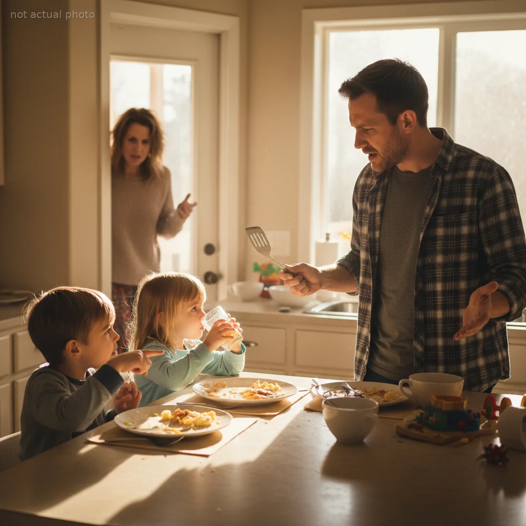 Man Kicks Off After His Depressed Sister Expects Him to Be Her Kids' Short-Order Cook