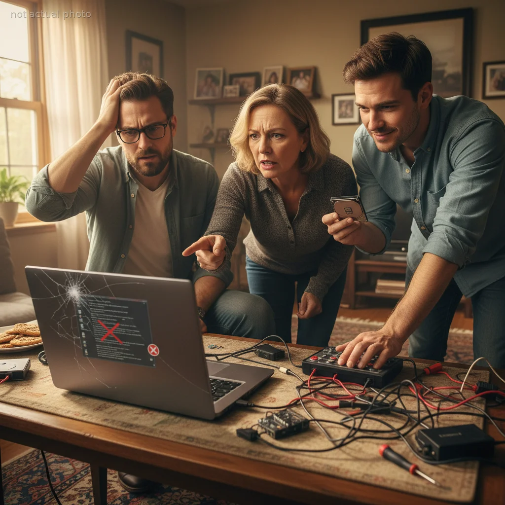 Tech Pro Warns Aunt About Broken Laptop, Then Watches Her 'Prodigy' Destroy 6 Years of Photos
