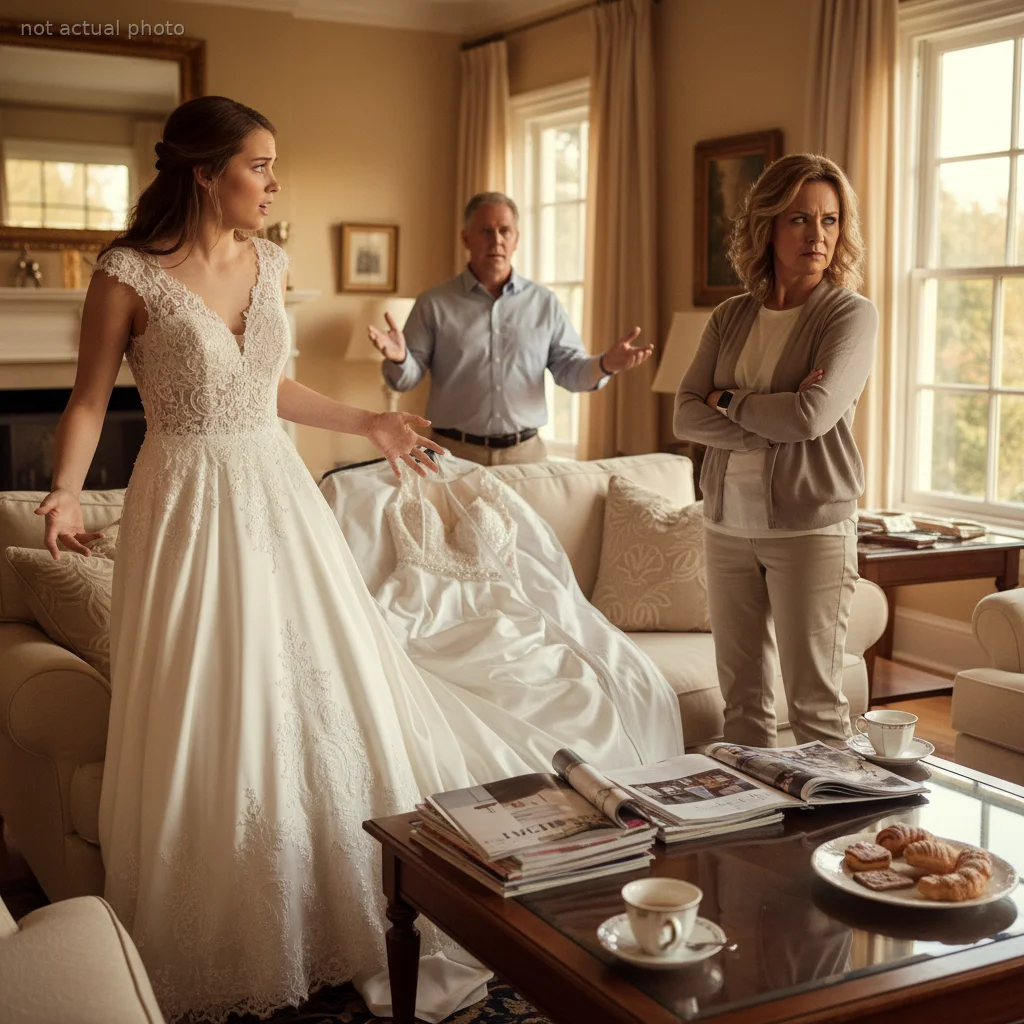 Bride Refuses to Let Her Mom Wear a Floor-Length White Gown, Now the Mother Is Threatening to Boycott the Wedding