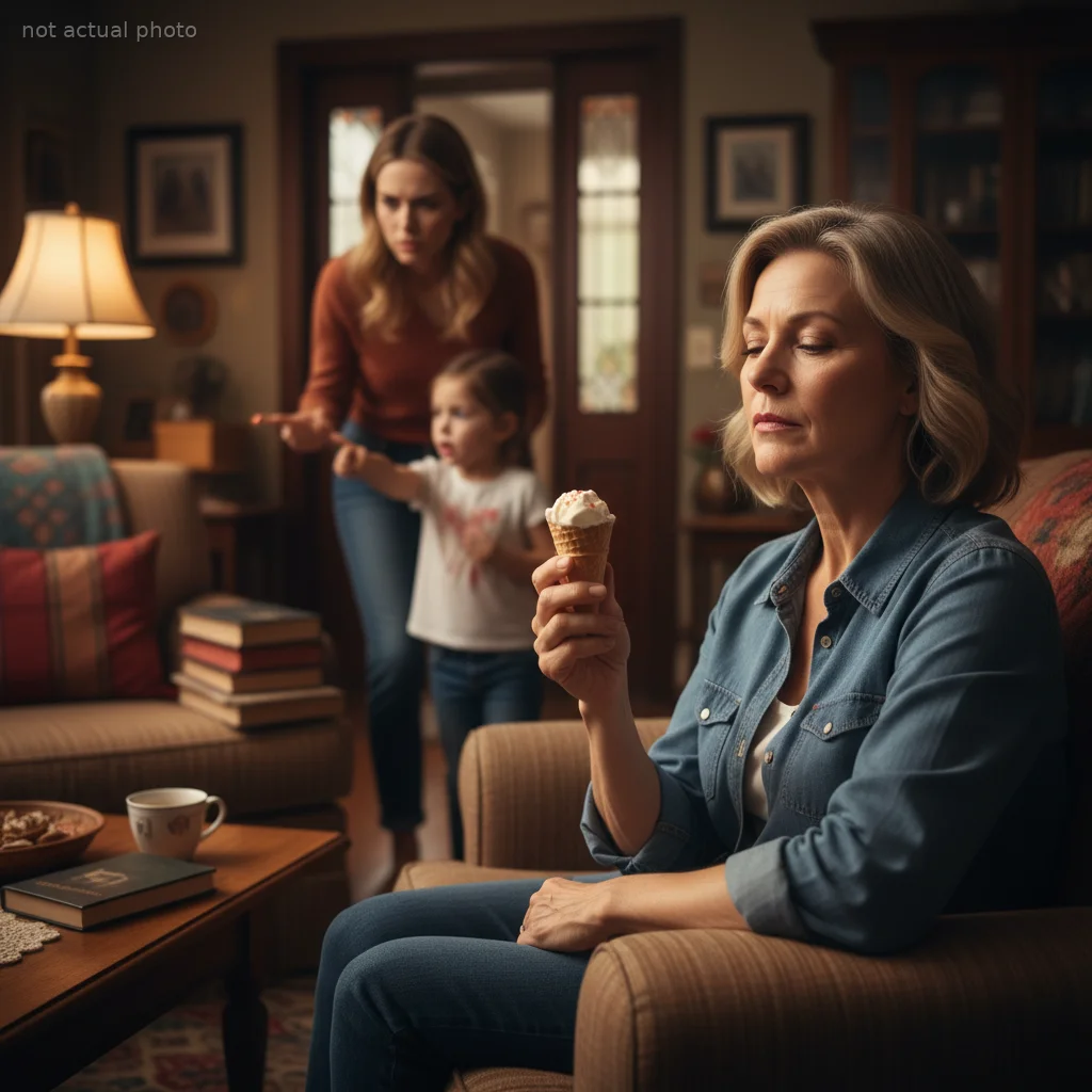 Aunt Refuses to Give Up Her Nightly Ice Cream, So Her Sister-In-Law Demands She Stop Eating It