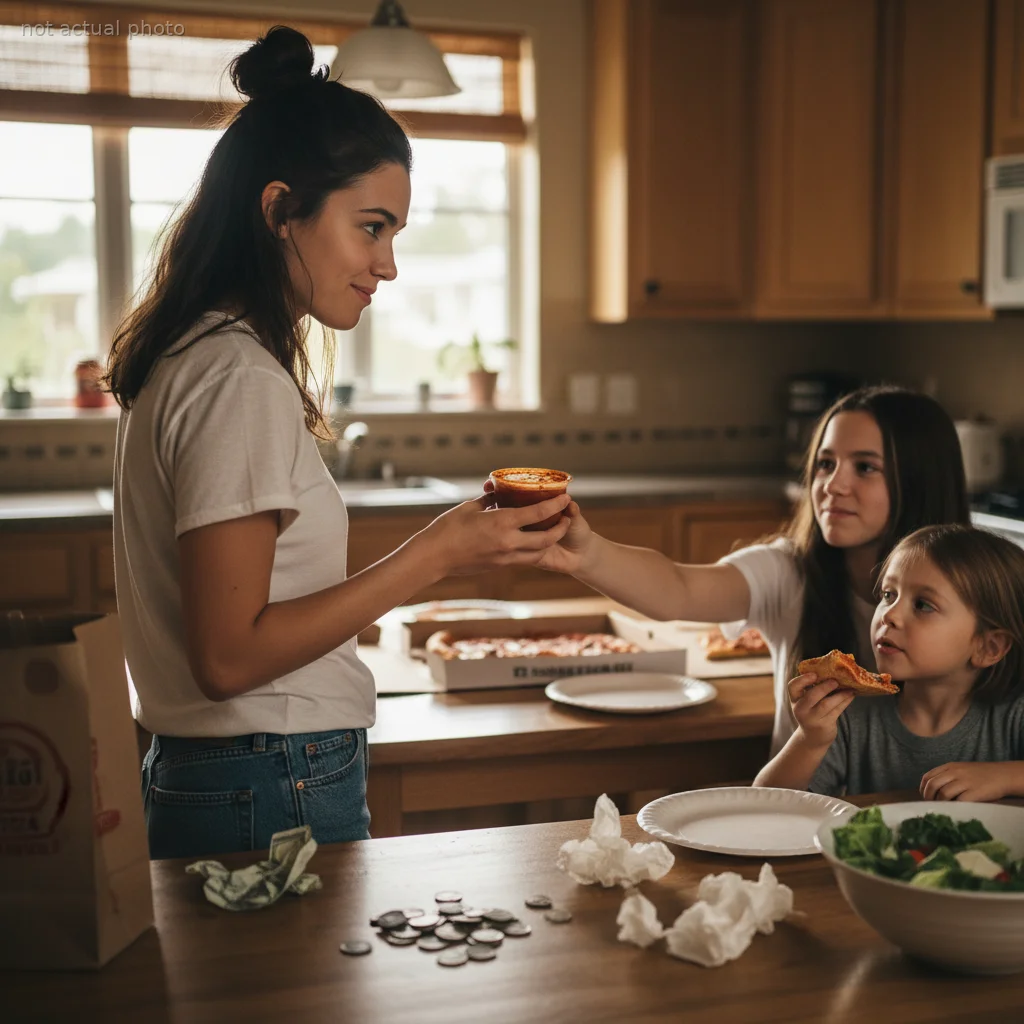 This 21-Year-Old Snatched Pizza Sauce From Her Teen Sister, Now Everyone Thinks She Needs to Grow Up