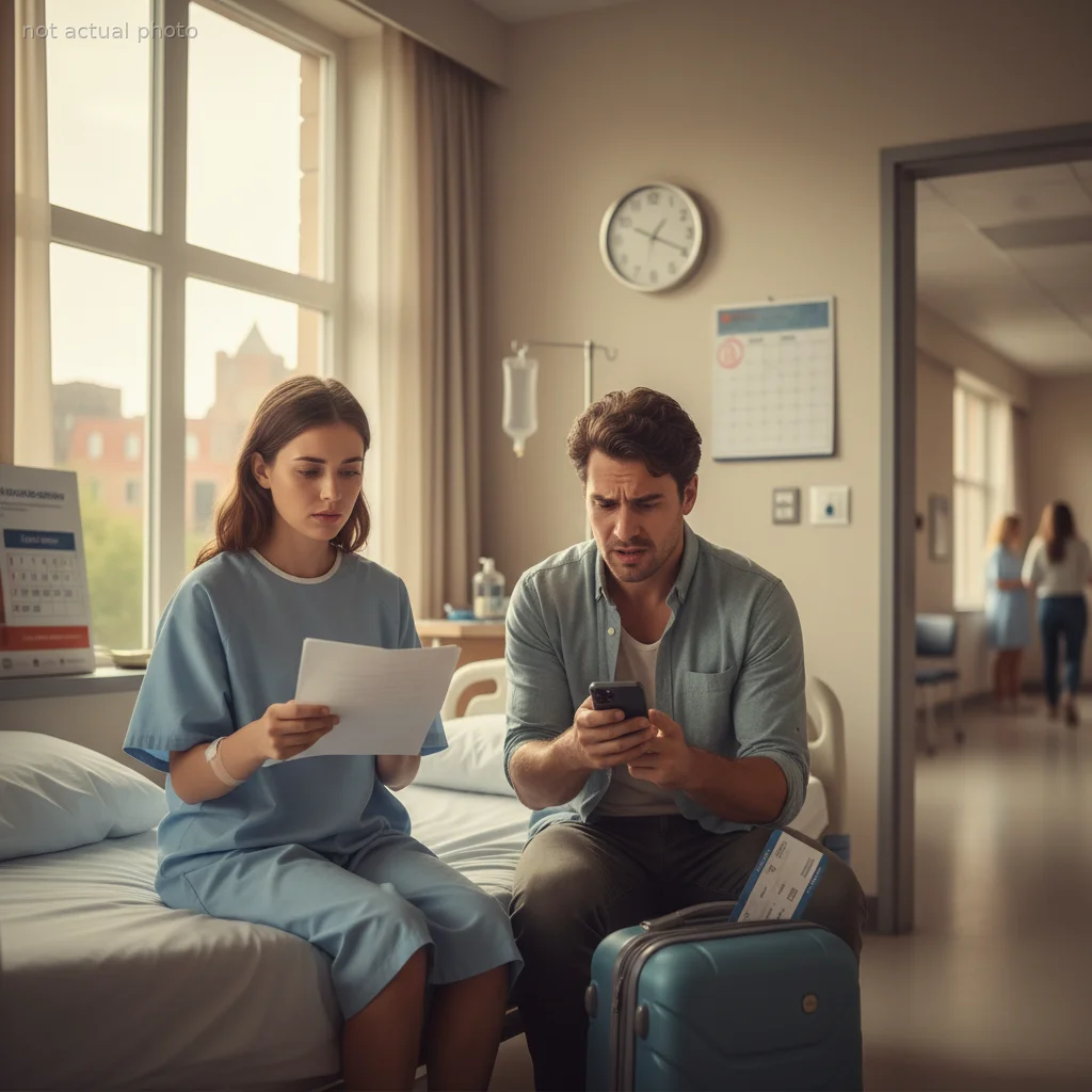 She Relied on Her Boyfriend for a Mandatory Surgery, Then He Tried to Ditch Her for a Flight