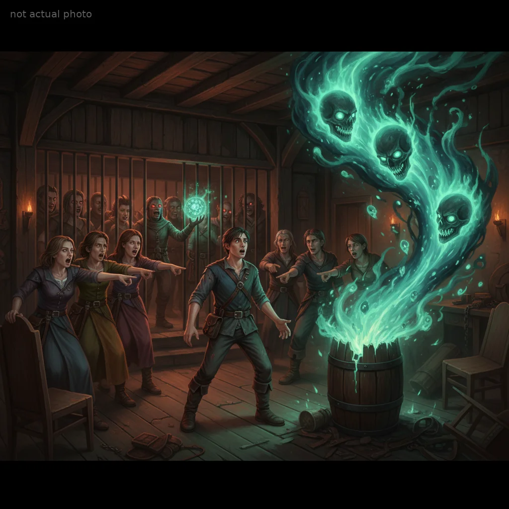 This D&D Player Tried to Start a Small Distraction Fire, But the Dungeon Master Escalated It Into a Fatal Curse