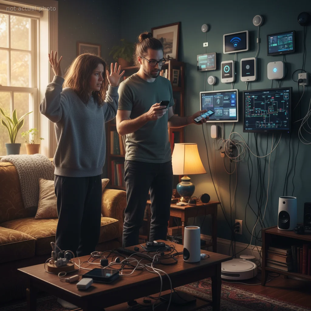 Woman Gets Frustrated After Tech-Nerd Boyfriend Tries to Turn Their Shared Home Into a Smart House