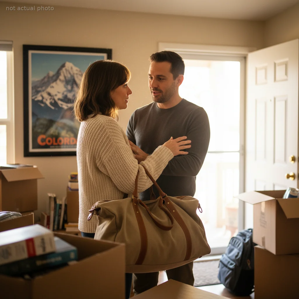 She Packed Her Bags for Colorado, and Her Unromantic Boyfriend Suddenly Learned How to Say 'I Love You'