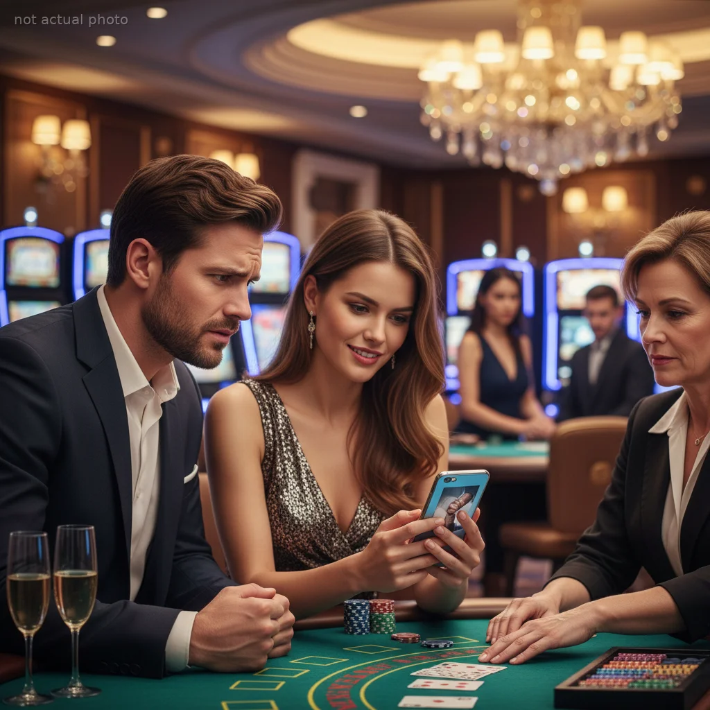 Man Takes Girlfriend on Birthday Vacation, Catches Her Texting Another Guy at the Casino Table