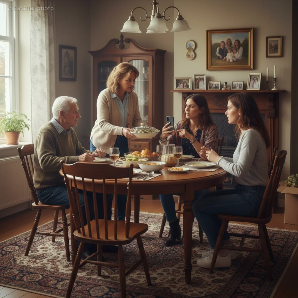 Woman Throws Surprise Dinner for Her Sick Dad, Then Her Parents Must Sell Their House to Escape Her Sister