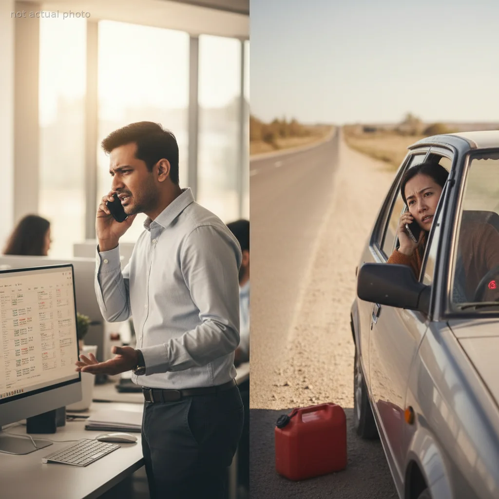 This Husband Refused to Skip Work When His Wife Ran Out of Gas, Now She Claims He's Unreliable
