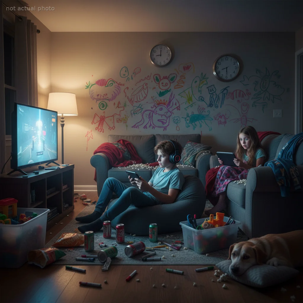 Sister Lies About a One-Hour Errand, So This Babysitter Let the Kids Run Wild