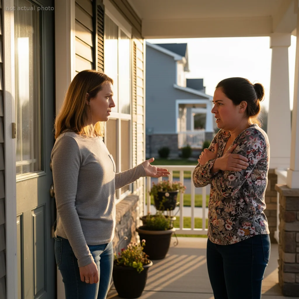 Woman Tells New Neighbor to "Check Her Husband" After Being Accused of Provoking Him Through a Window Gap