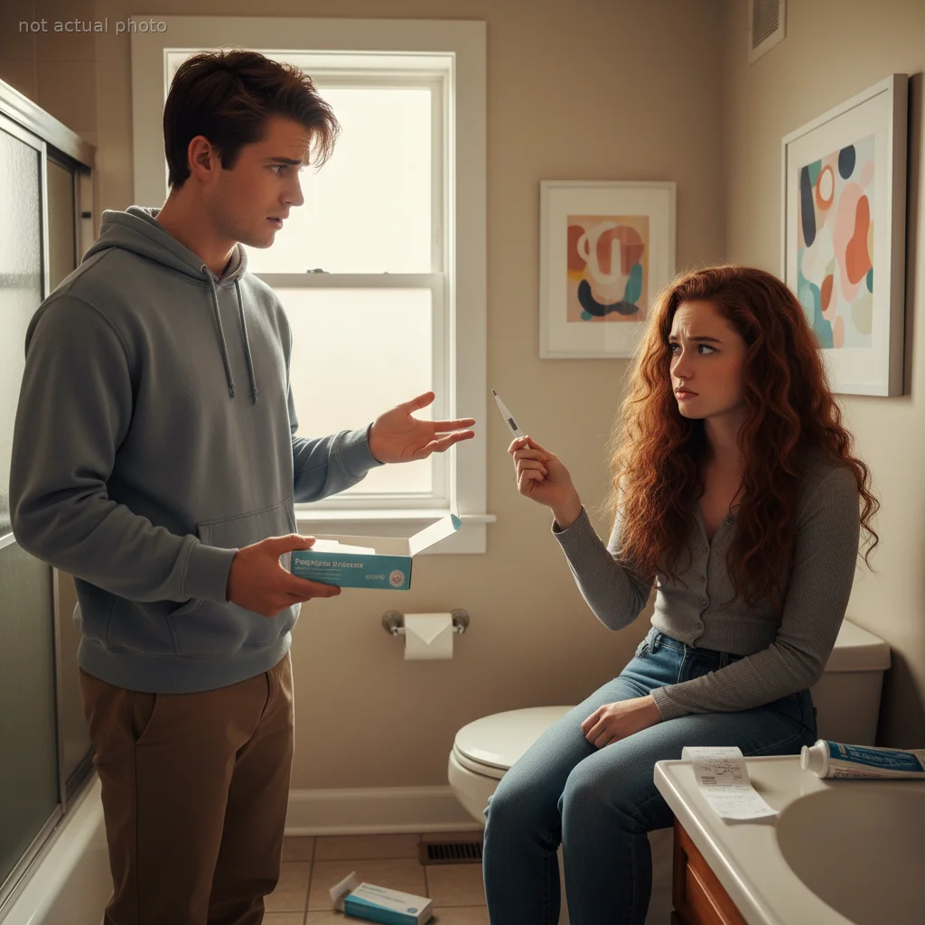 He Bought Her A Pregnancy Test After A 'Fingering' Scare, But Her Bathroom Blunder Left Everyone Speechless