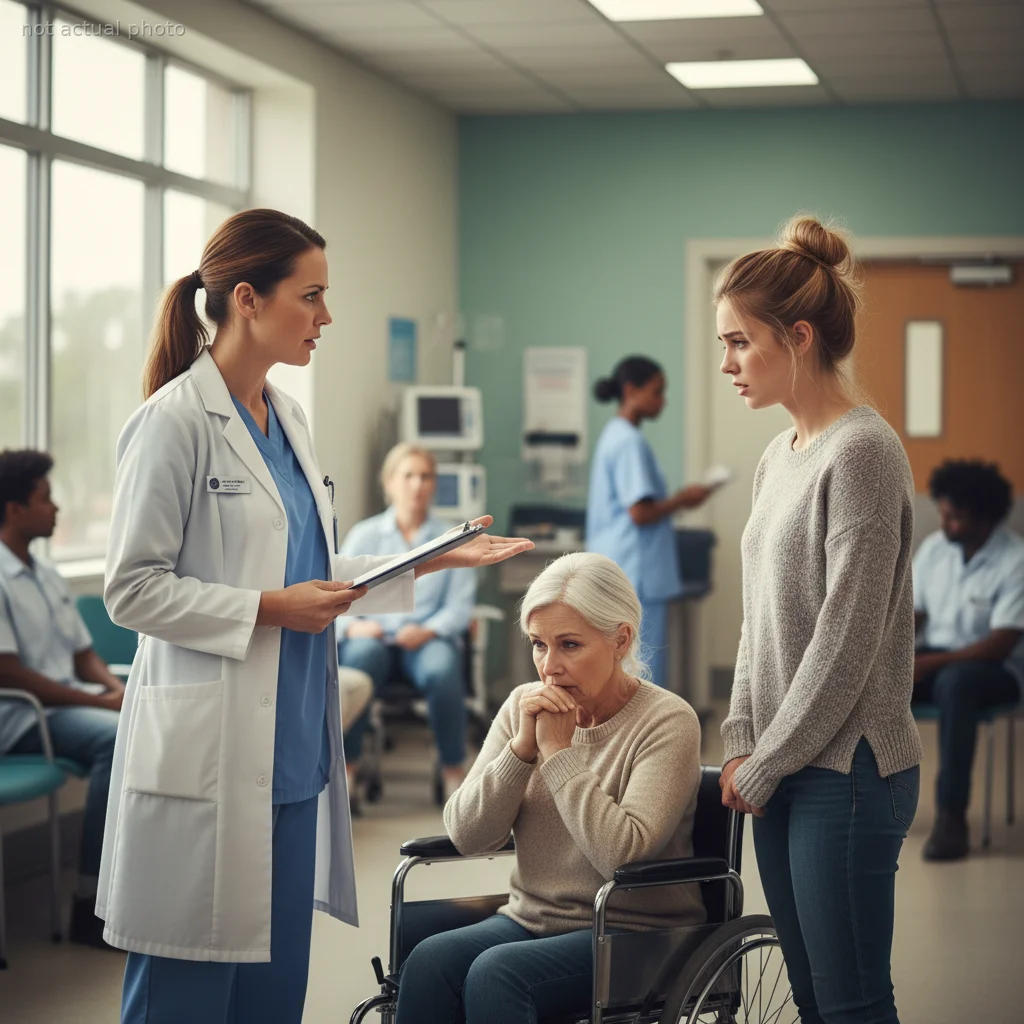 Triage Nurse Berates Daughter For 'Neglecting' Her Mom, But The Internet Is Having None Of It