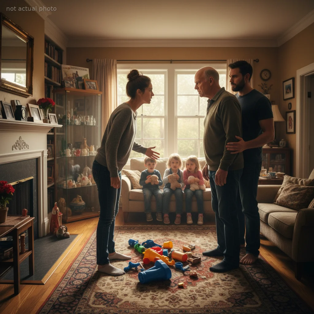 Woman Reminds Her Dad He Raised A Criminal After He Punished Her Kids Over Their Toys