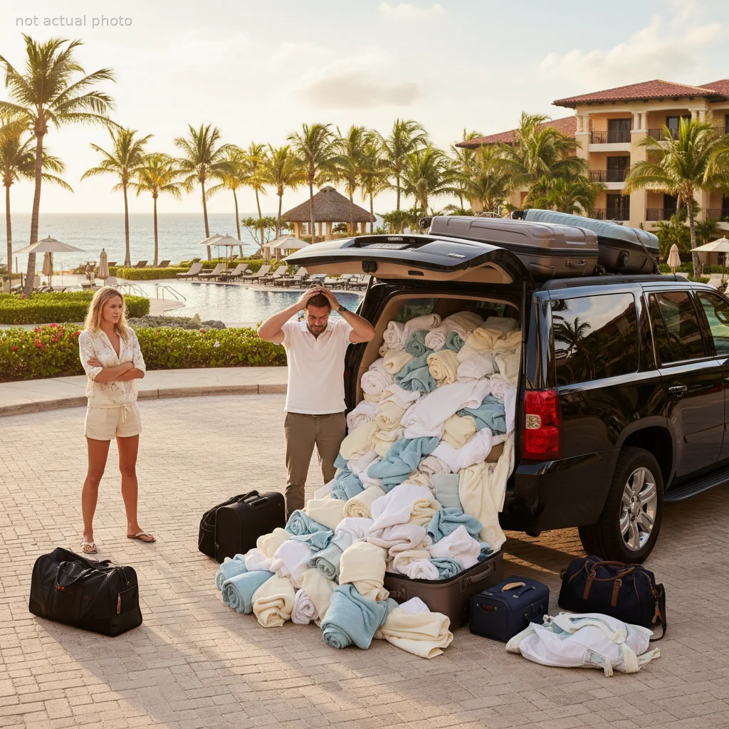 He Took His Wife on a Luxury Work Trip, Now She’s Demanding a Divorce Over How She Packed