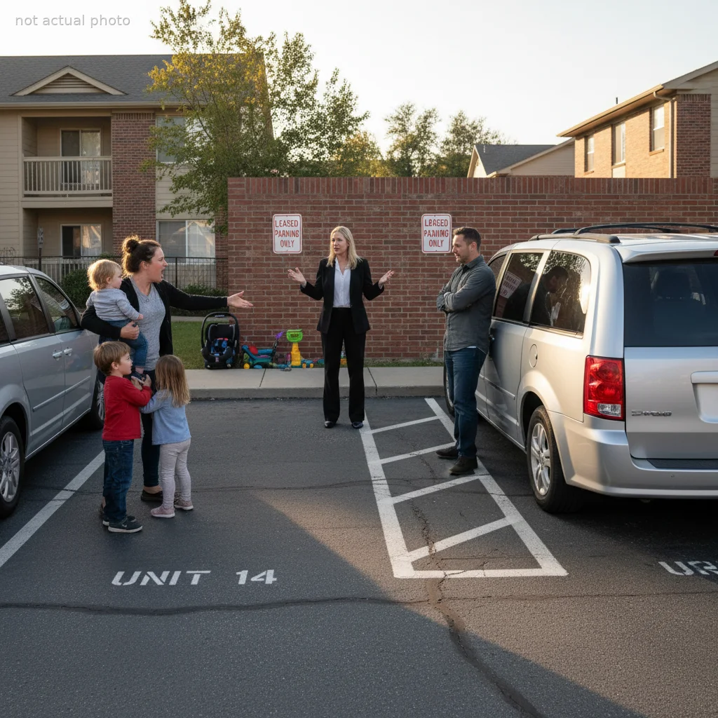 Neighbor Demands a Closer Parking Spot Because She Has Kids, Decides to Steal It When Told No