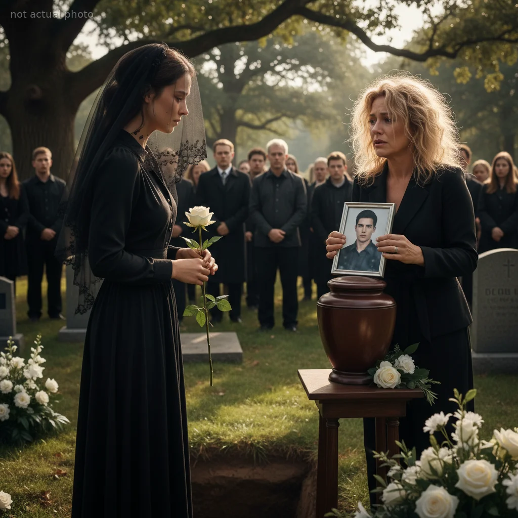 A Grieving Widow Tries to Bury Her Husband, But His Childhood Friend Hijacks the Memorial