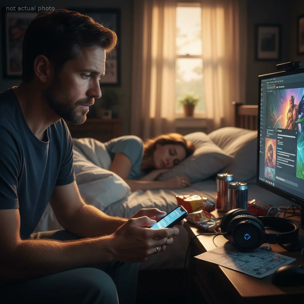 Husband Gets Tipped Off About His Wife's Late-Night Discord Habits, Now He's Questioning Everything