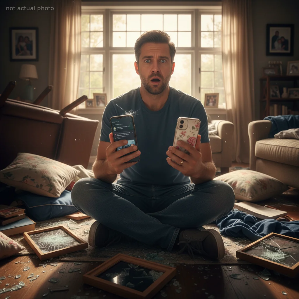 A Random Phone Swap Exposed His Wife’s Secret Life, Now He’s Rebuilding From The Rubble
