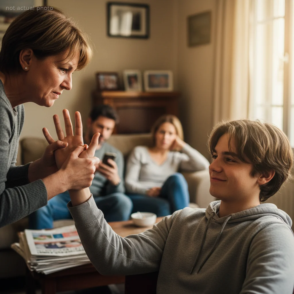 Teen Gives Snooping Aunt a Nasty Surprise After She Demands to Smell His Fingers