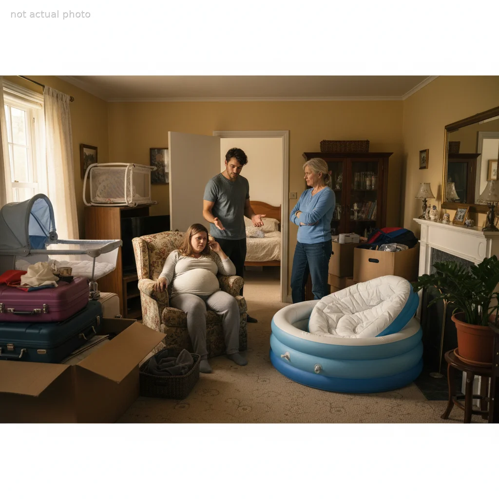 Mother-In-Law Bans Pregnant Daughter-In-Law's Water Birth Plan From Her Tiny Living Room